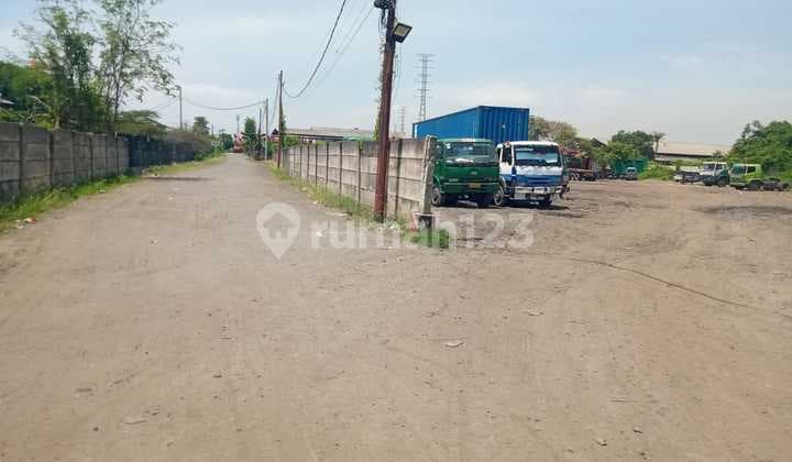 Tanah Lahan 7000 Meter Garasi Trailer Cakung Cilincing Jakarta Utara