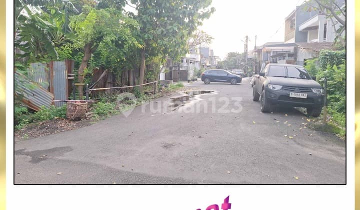 Tanah Di Kalideres Permai . Lokasi Strategis. Bebas Banjir
