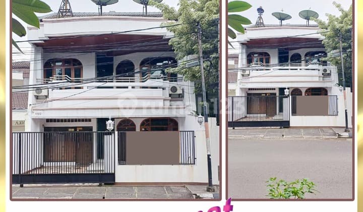 Rumah Taman Aries. Boulevard. 2½ Lantai Hadap Timur Full Furnished