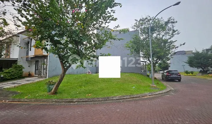 Kavling Tanah Hook dijual di Nusa Lokas BSd lokasi strategis