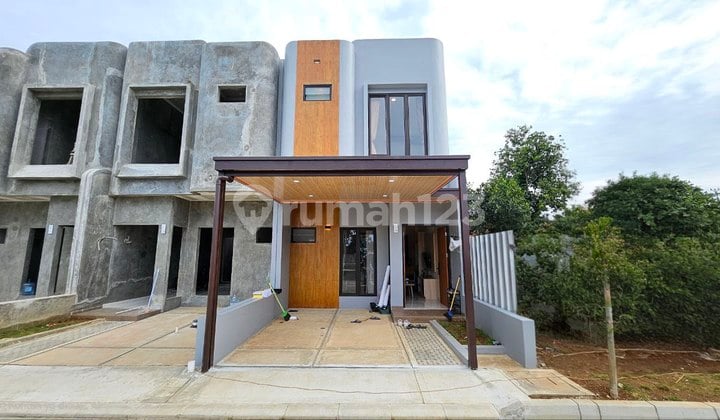 Rumah Dijual 2 Lantai Siap Huni Dekat Stasiun Jatake Tanpa Biaya Biaya