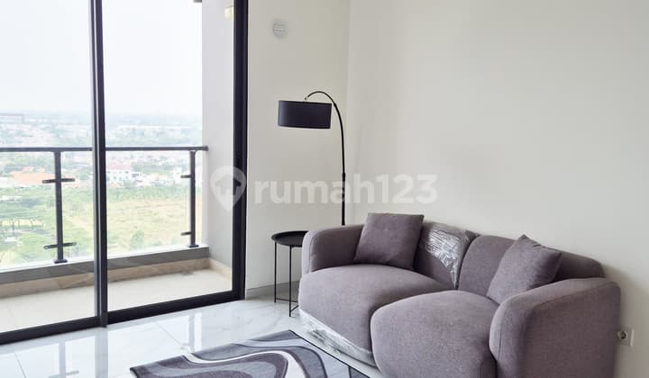 Apartemen Sky House 2 BR di Bsd City Furnish Siap Huni, Lokasi Sebelah Aeon Mall, Dekat Akses Toll, Univ Prasetia Mulya