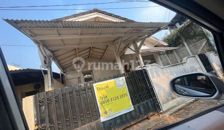 Rumah Murah Tanah Besar di Komplek Serua Bni Dekat Stasiun KRL