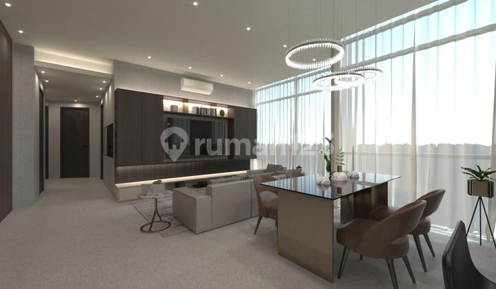 Apartemen Bellagio Mansion Mega Kuningan - Fully Renovated, Luas 135 M², Furnished (Nb)