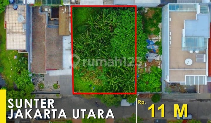 Dijual Cepat Murah Tanah Kotak Danau Sunter - Exclusive Listing (SD)
