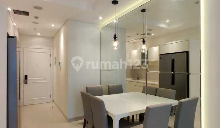 Disewakan Full Furnished 2+1 Apartemen Grand Madison Lokasi Strategis Dekat Dengak Central Park Mall dan Neo Soho
