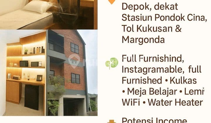 Juak Kost Ui Depok 3 Minutes to Kutek Door Income Around 300 Million/Year