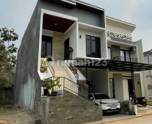 Rumah Mewah BSD Murah180mtr Jl Raya BSD 550 meter Branchsto BSD