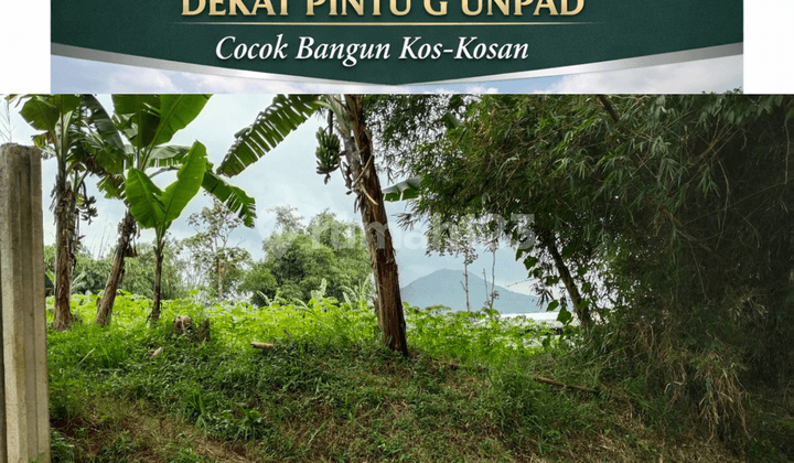 Jual Tanah Jatinangor - 160Meter Pintu Unpad 1500M² SHM