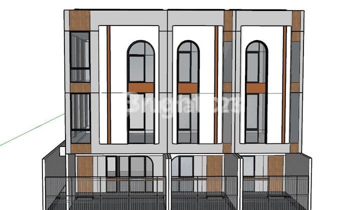 Indent 3-Story House in Duri Kepa, West Jakarta