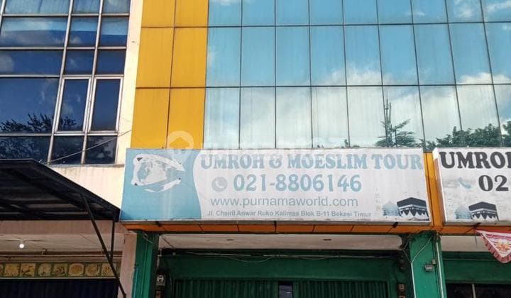 Ruko Kalimas depan Tol Bekasi Timur