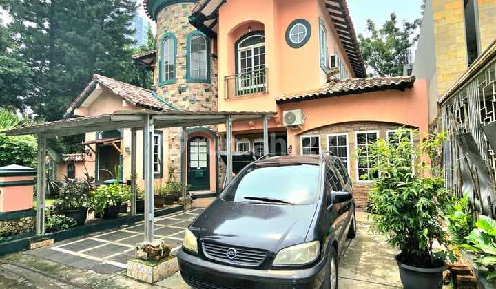 Rumah Clasic Konsep Dalam Cluster Premium Senayan Bintaro Jaya