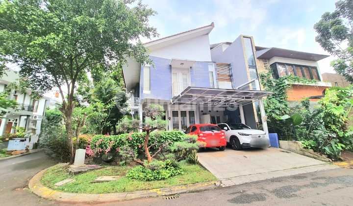 Rumah Posisi Hoek Sudut Minimalis Dalam Cluster One Gate System Bintaro Jaya Sektor 9 Dekat Highscope School