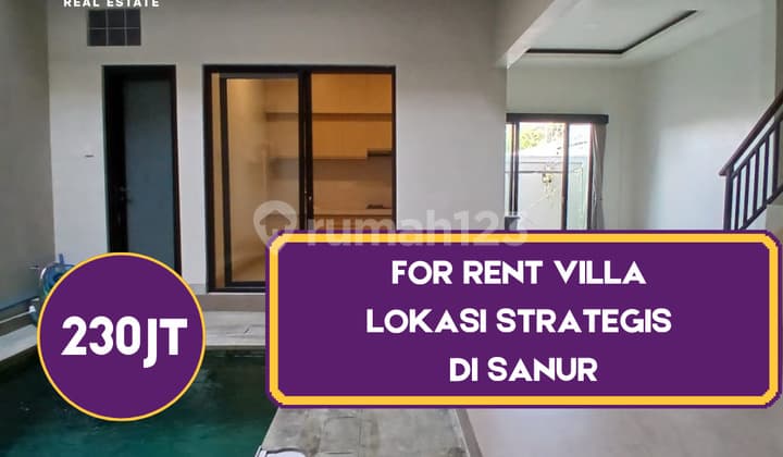 Villa Sanur 3BR Private Pool Strategic Location