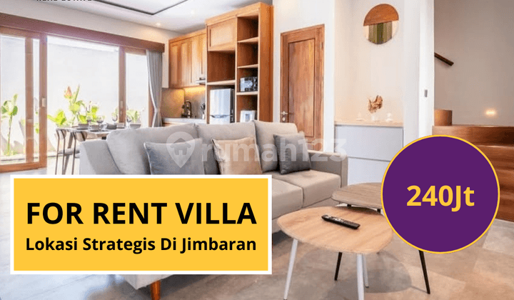 Sewa Vila Minimalis Modern di Ungasan Bali