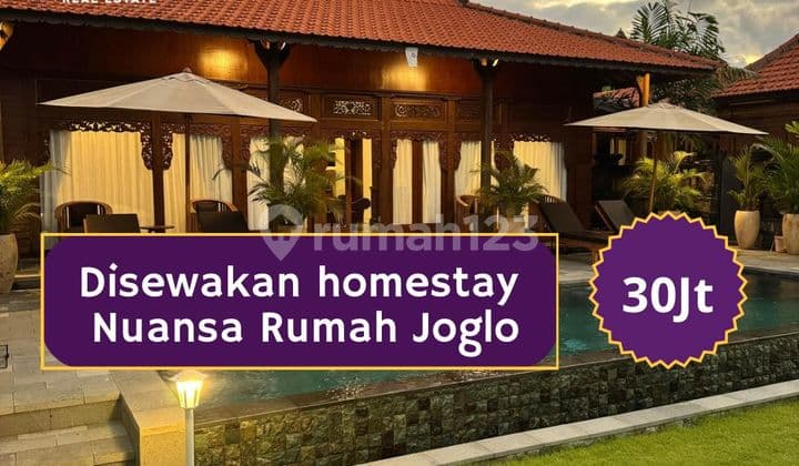 Di Sewa Homestay Joglo Tradisional (Bulanan)