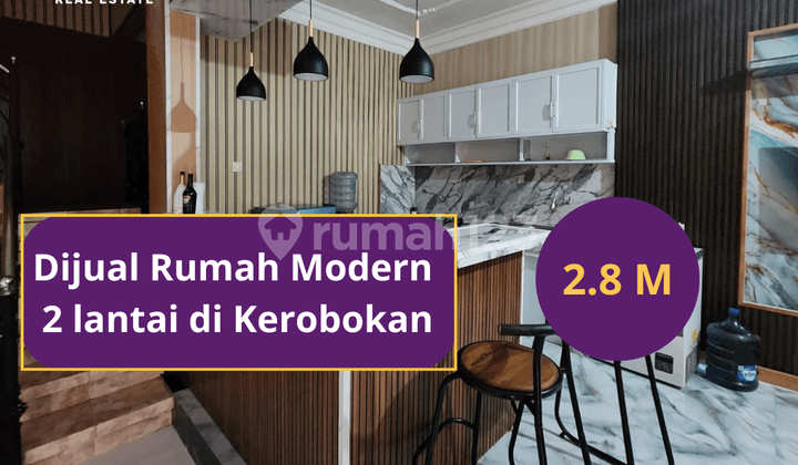 Di Jual Rumah Modern 2 Lanta di Kerobokan Denpasar Barat