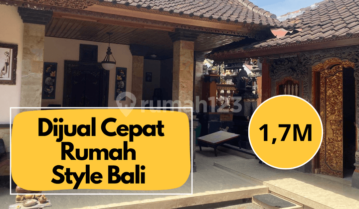 Rumah Style Lokasi Strategis di Denpasar Timur