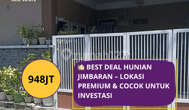 Corner House in Ungasan Jimbaran - Under 1M! :Fire: