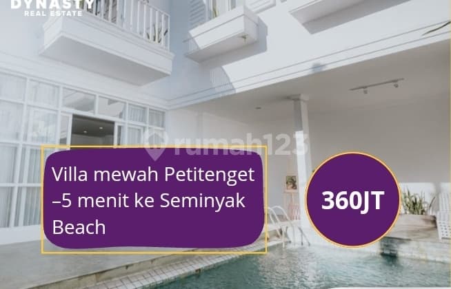 For Rent: Petitenget Seminyak Villa, Strategic Comfortable Location