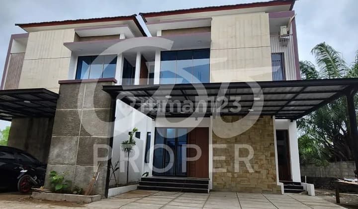 Rumah Modern 2 Lantai SHM di Jl. Raya Bypass Kuranji Padang