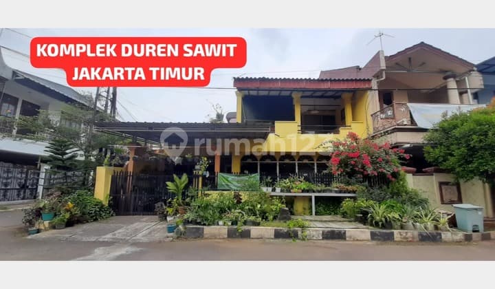 Jual Rumah 2 Lantai di Komplek Ptb Duren Sawit Jakarta Timur