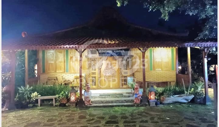 Jual Rumah Nyaman Suasana Joglo di Jl. Kaliurang Pakem Sleman Yogyakarta