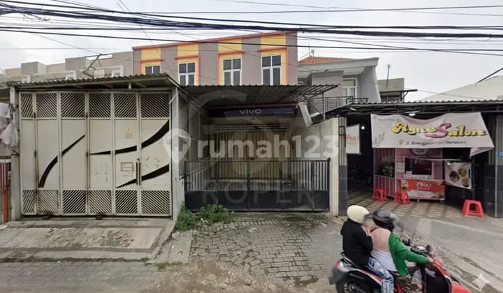 Sewa Ruko Murah Jl. Bronggalan Tambaksari Surabaya 2 Lantai, SHM