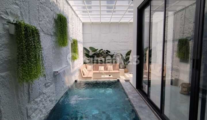 Rumah Ala Resort Ada Kolam Renang Mahakam Sapphire Jakarta Garden City