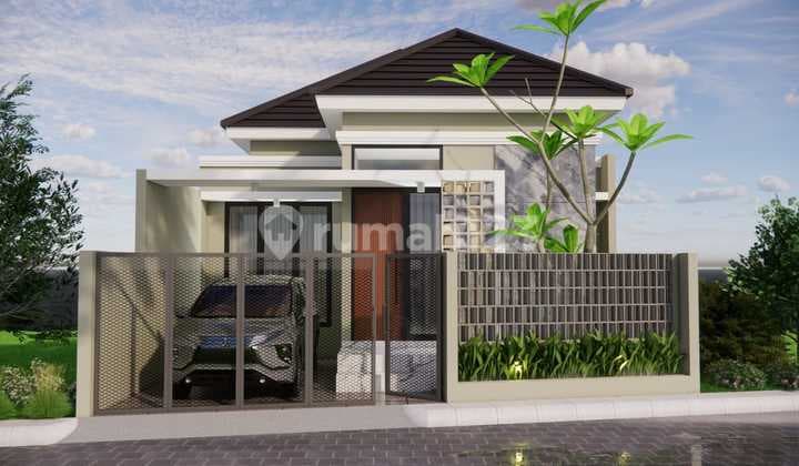 Limasan House Under Construction in Kalasan, 5 Minutes to Ukrim Campus