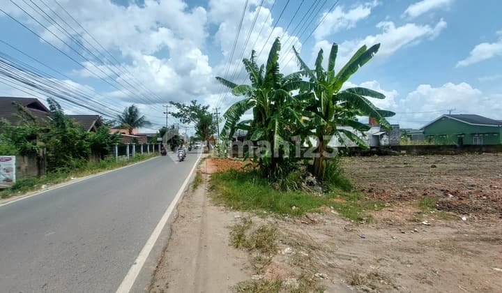 Tanah SHM di Pinggir Jl. Taqwa-Pusri: Sangat Bagus Bangun Rumah