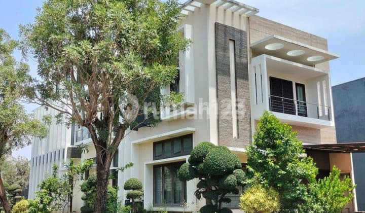 For Sale Luxury House Pakuwon Indah Semi-Furnished Front Location