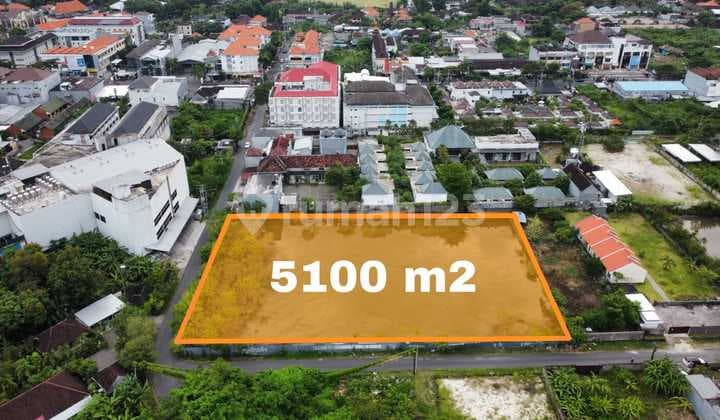 Tanah Area Business Hanya 100m dari Jalan Raya Dewi Sri Kuta