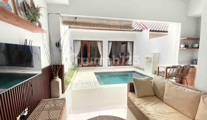 Stylish 2-Bedroom Villa Furnished Residential Area in Canggu Bali
