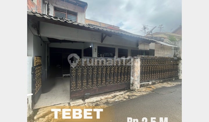 Tebet Rumah Lama Hitung Tanah