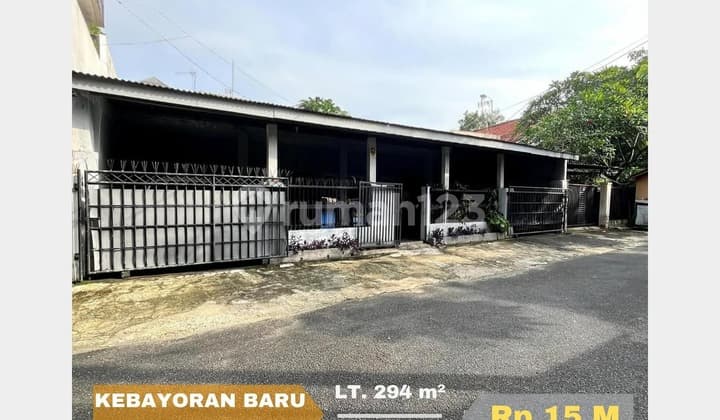 Kebayoran Baru (Gandaria) Rumah Lama Hitung Tanah
