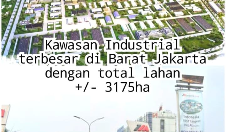 Pabrik Cikupa Dijual/Disewakan Cepat Aja!
