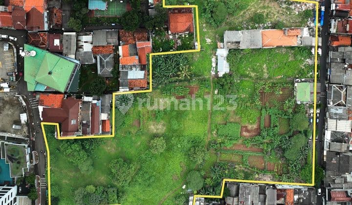 Tanah Komersial di Area Gandaria Jakarta Kosongan Lokasi Bagus