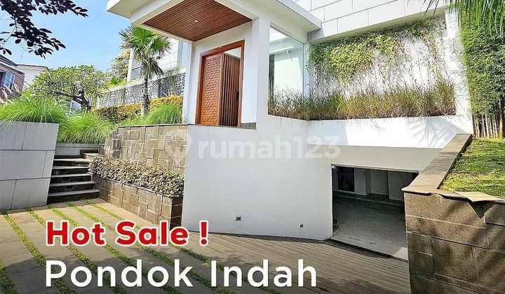 Di Jual Rumah Baru Pondok Indah Ada Lift Bernuansa Bali