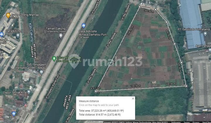 Tanah Komersil di Jakarta Untuk Perumahan Pabrik Gudang Industri