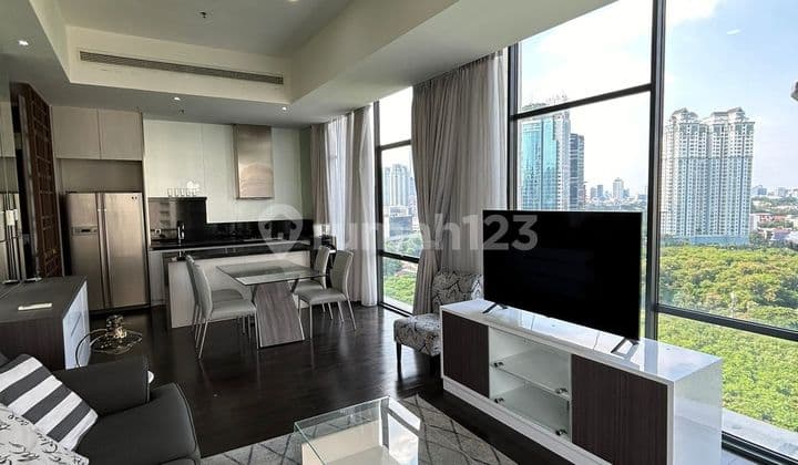 Verde Apartment 3 BR Kuningan South Jakarta City View Furnished