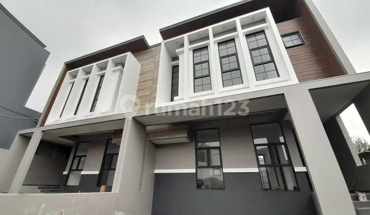 Rumah Baru Minimalis Modern di Cluster Pondok Hijau Bandung Utara