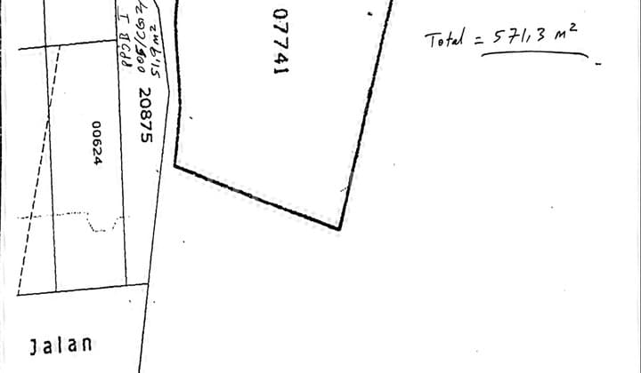 Dijual Tanah 3 Kav Di Citra 2 Cocok Bisnis Kos/Rumah