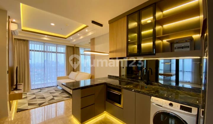 Jual Cepat Apt Hoek 69M2 Permata Hijau Suites Full Renov