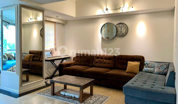 Jual Murah Apt Setiabudi 159M2 Hoek Furnished di Kuningan