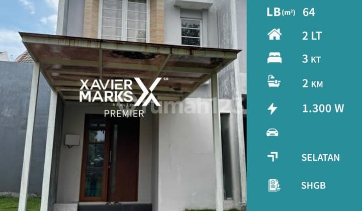 Rumah 2 Lantai, Terawat, Semi Furnish, Siap Huni di Jasmine Valley, Araya, Malang _840