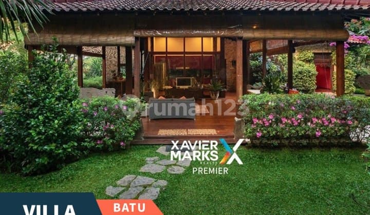 Villa Eksklusif Javanese Tropis-Modern Siap Operasional di Bumiaji Bulukerto Batu