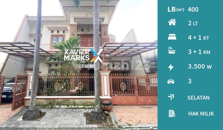 Rumah Classik Modern Siap Huni Terawat di Araya Malang