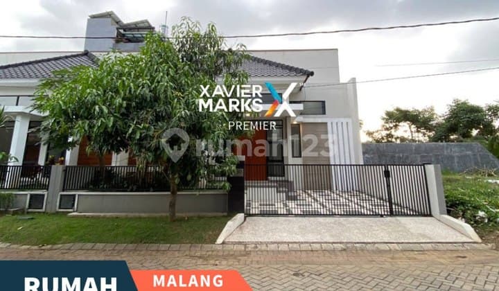Rumah Bangunan Baru di Riverfront Pondasi Struktur 2 Lantai dan Sudah Didak
