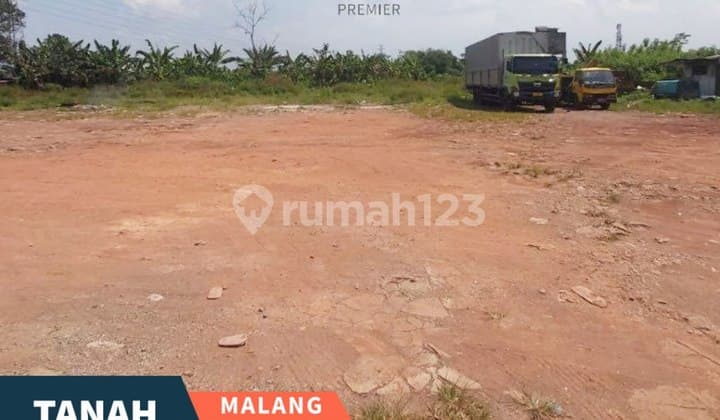 Harga Murah Tanah Strategis di Poros Jalan Raya Gadang (Kolonel Sugiono) Gadang, Malang